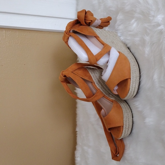 Sandals Lace Up Women Size 5 - Picture 3 of 7